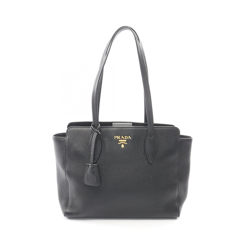 Prada Tote Shoulder Hand Bag Leather #290589P99B